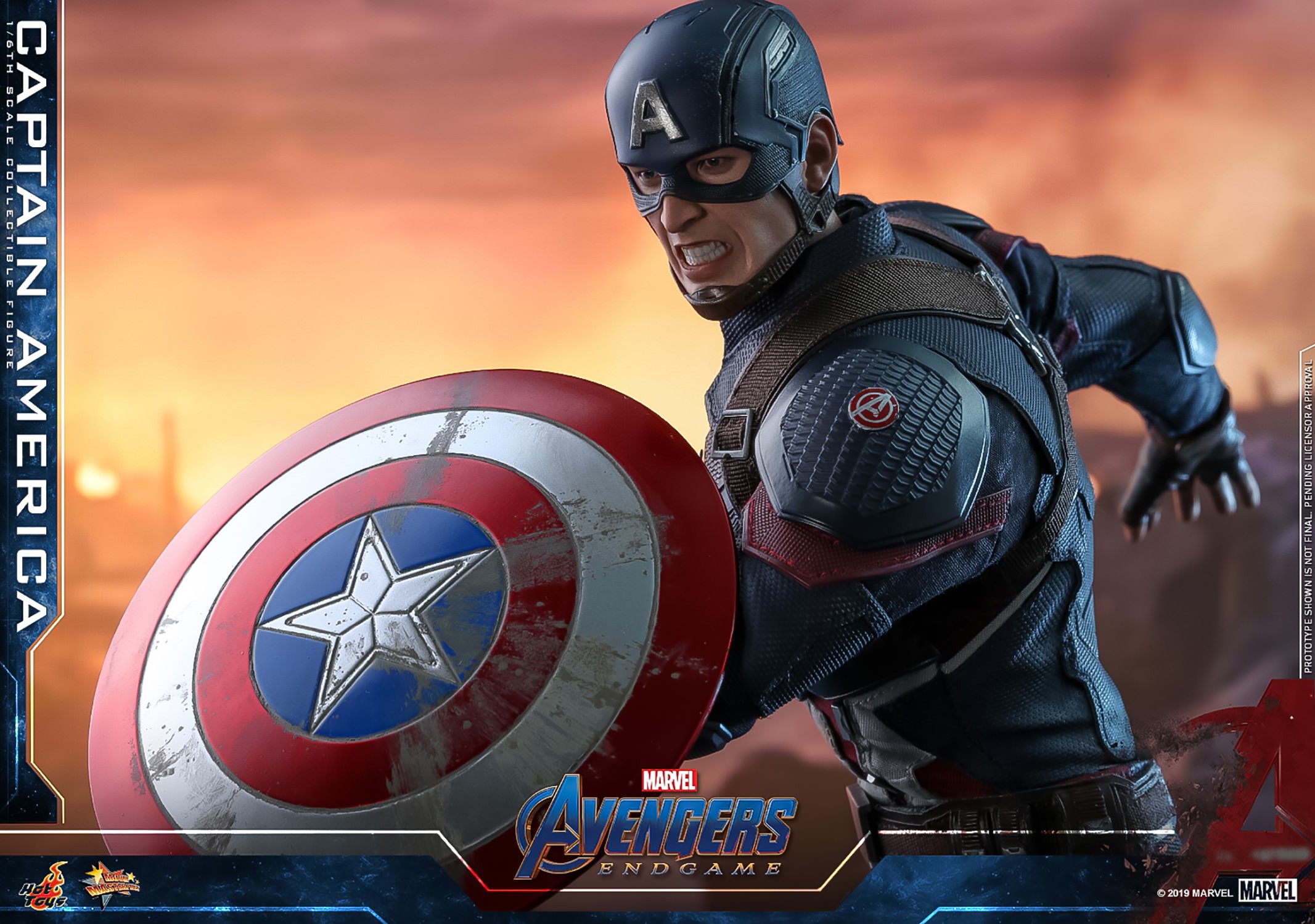 Captain america hot toys endgame sales