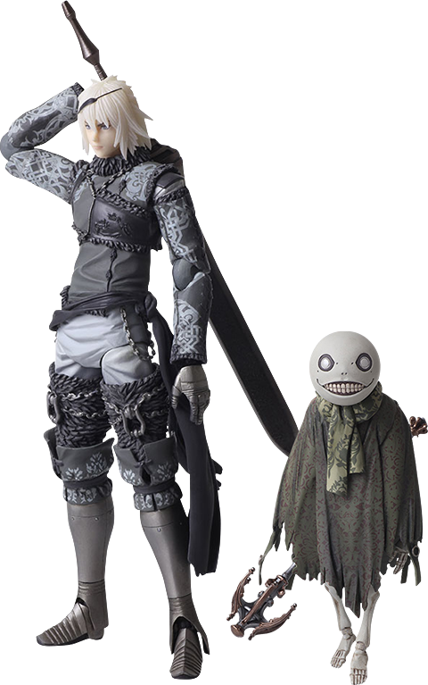 NieR Replicant NieR & Emil Collectible Set  (Prototype Shown) View 9