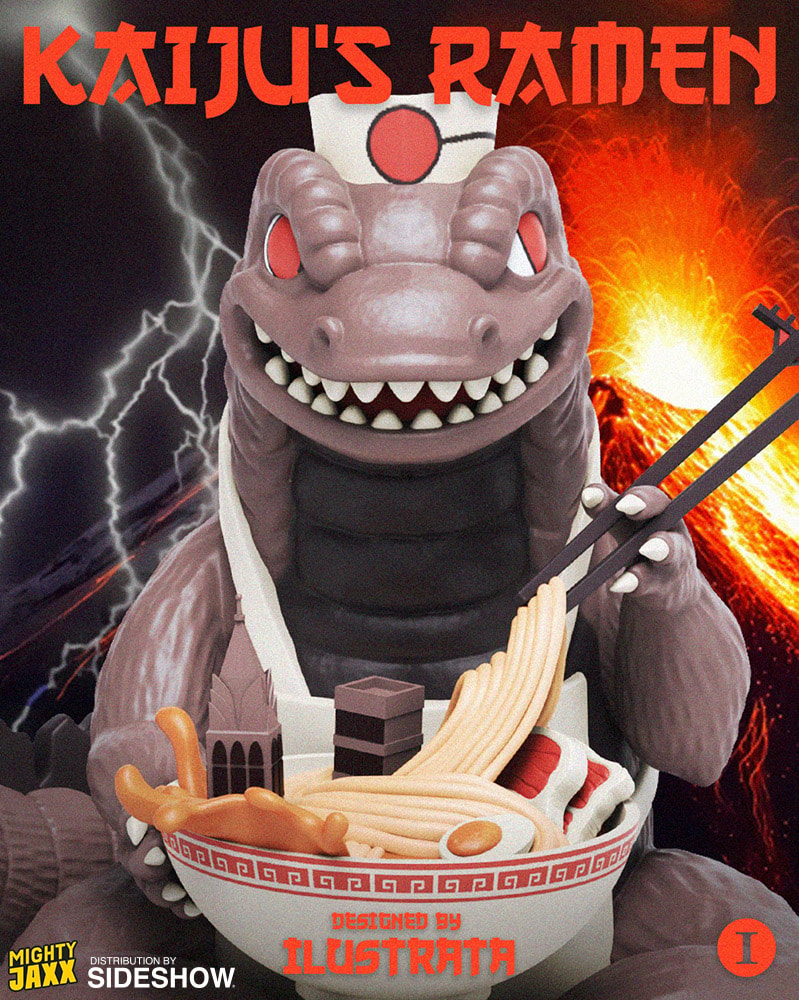 The Kaijus Ramen Vinyl Collectible by Ilustrata | Sideshow