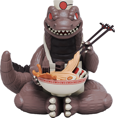 The Kaijus Ramen Vinyl Collectible by Ilustrata | Sideshow