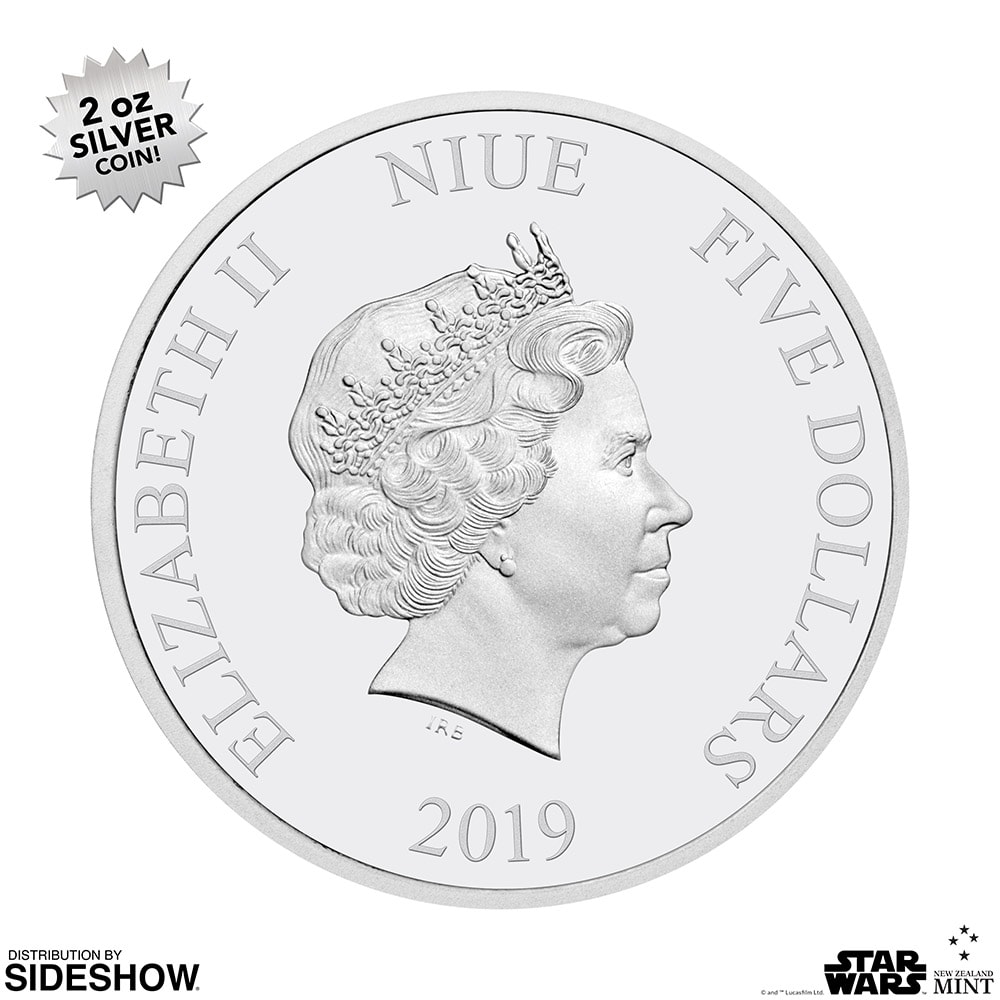 Star Wars Millennium Falcon Silver Coin Silver Collectible  (Prototype Shown) View 6