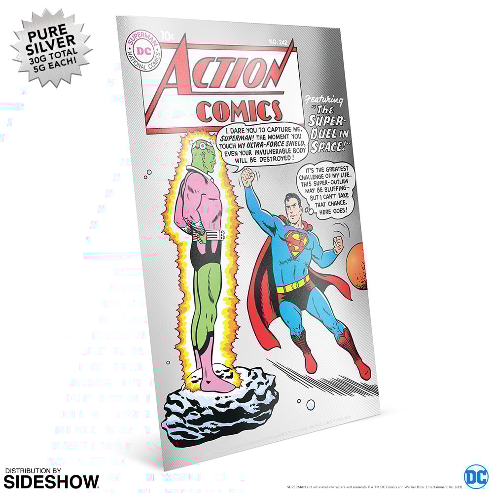 Superman 80th 5g Silver Coin Notes
