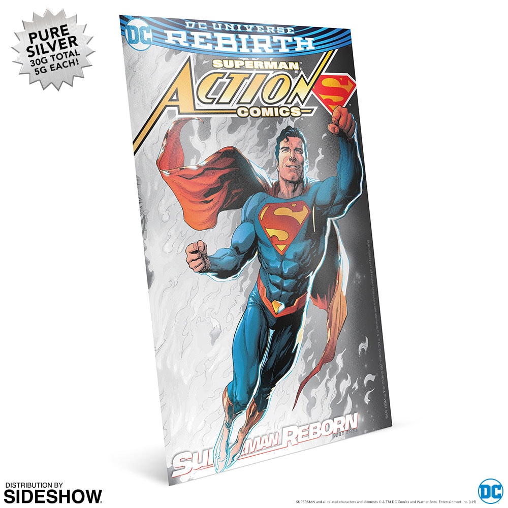 Superman 80th 5g Silver Coin Notes