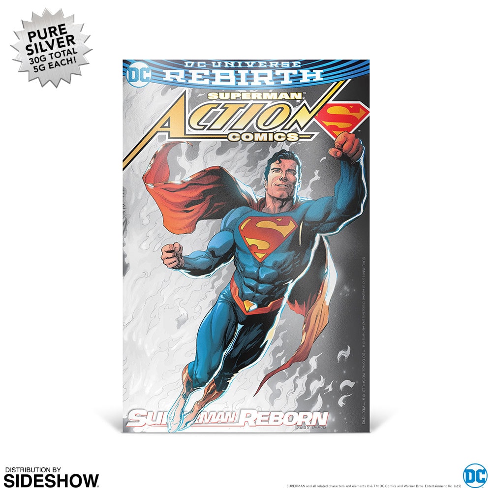 Superman 80th 5g Silver Coin Notes