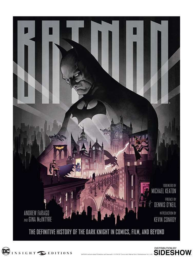 DC Comics Batman: The Definitive History of the Dark Knight in Comics, Film, and Beyond Book  (Prototype Shown) View 1