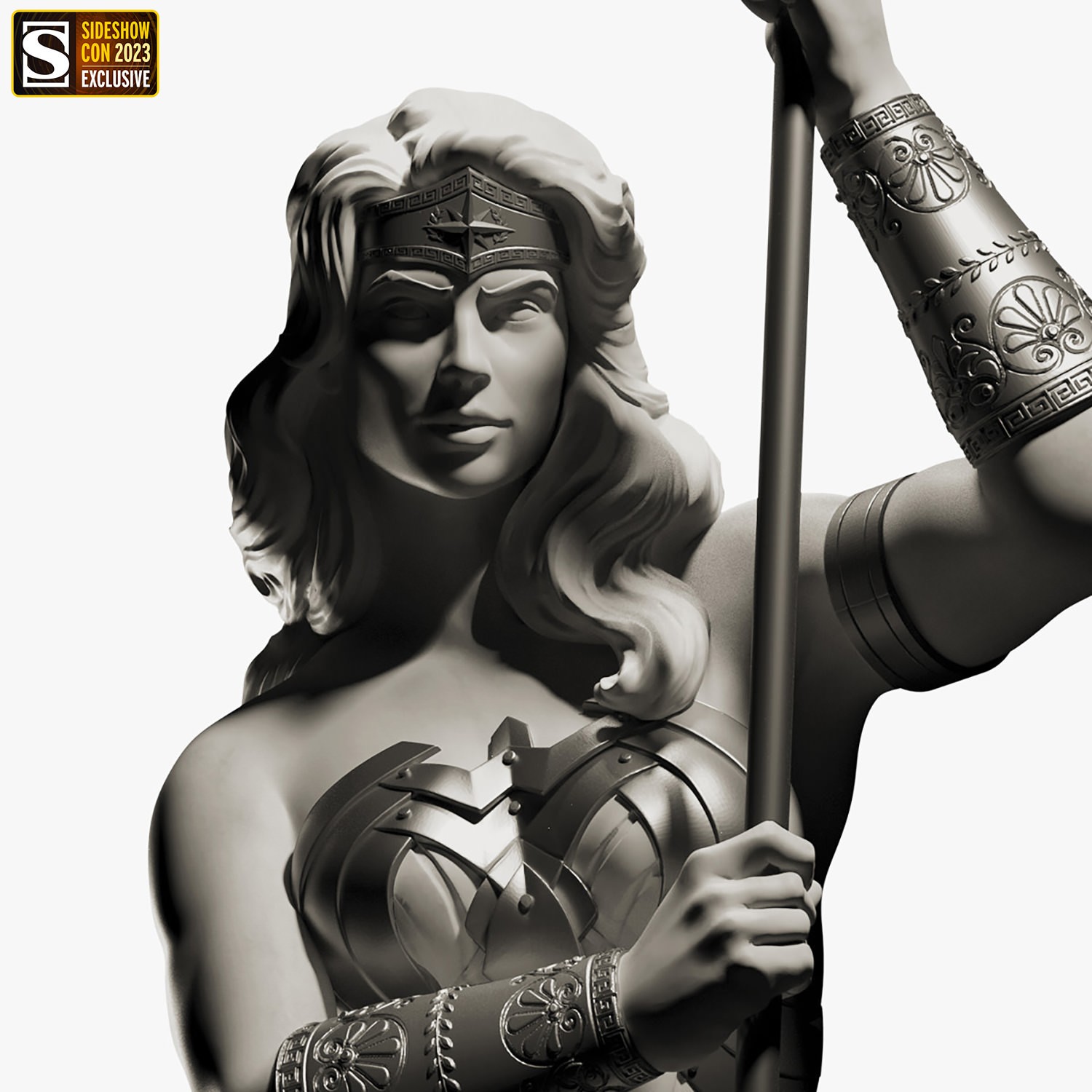DC Comics Wonder Woman: Princess of Themyscira (Silver Edition) Statues  Exclusive Edition (Prototype Shown) View 6