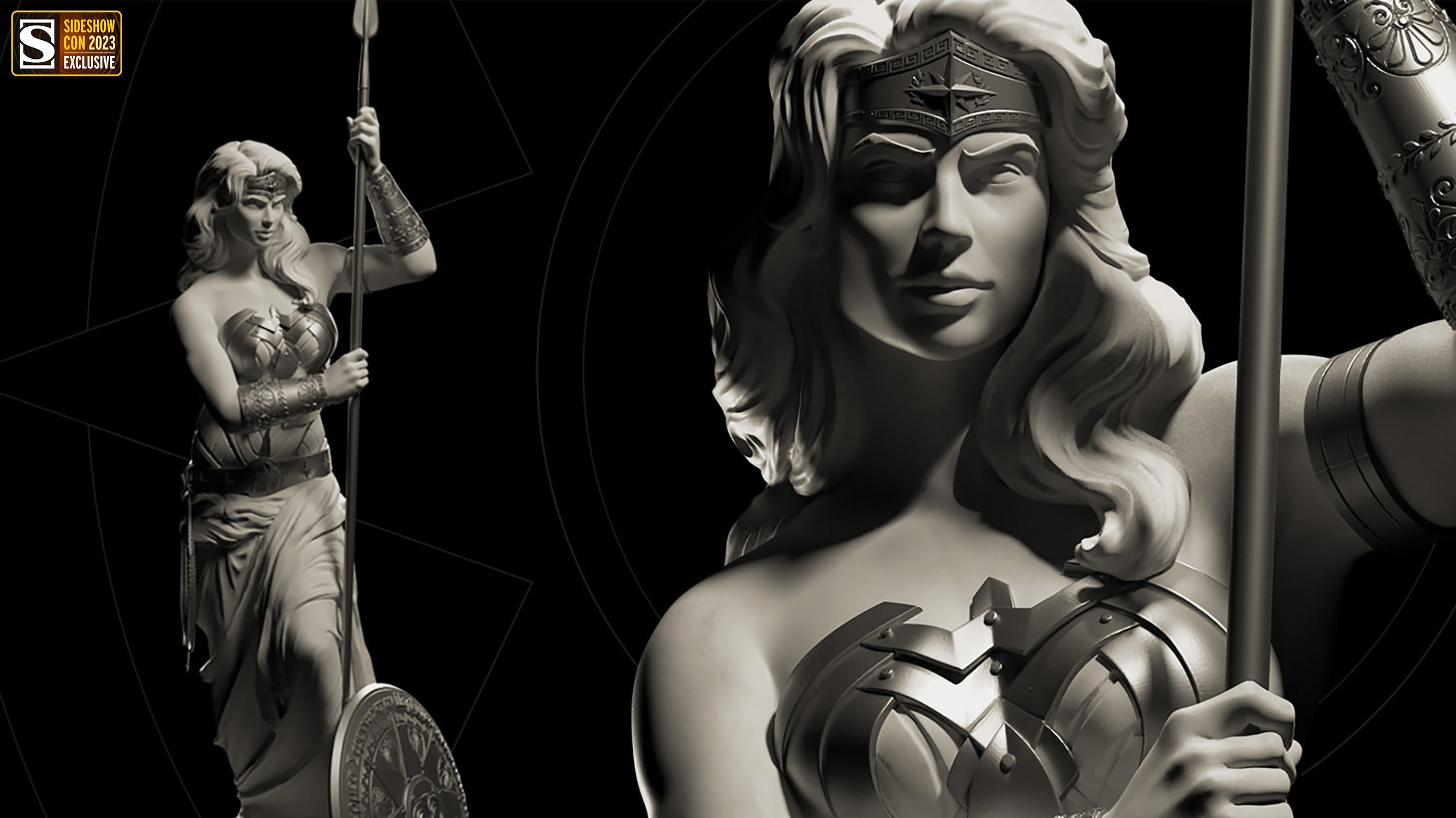 DC Comics Wonder Woman: Princess of Themyscira (Silver Edition) Statues  Exclusive Edition (Prototype Shown) View 7