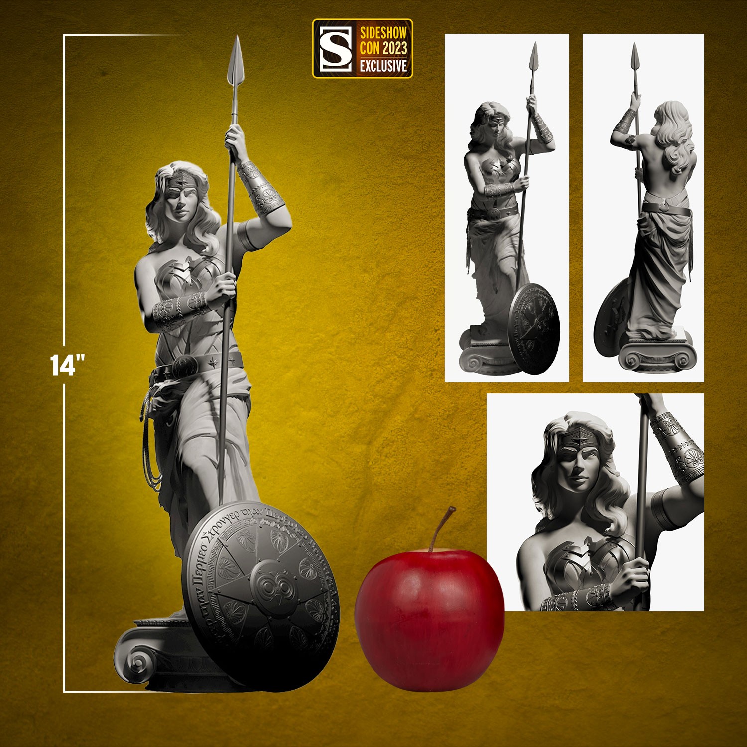 DC Comics Wonder Woman: Princess of Themyscira (Silver Edition) Statues  Exclusive Edition (Prototype Shown) View 2