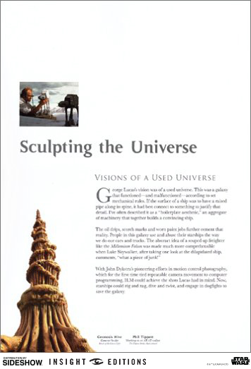 Star Wars Sculpting a Galaxy: Inside the Star Wars Model Shop Book  View 3