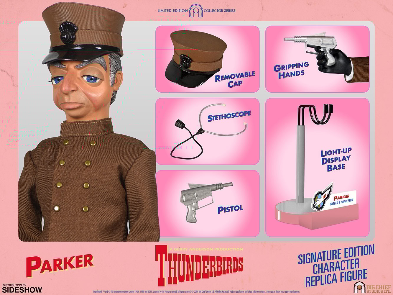Parker Character Replica Figure Exclusive Signature Edition