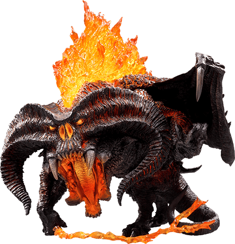 The Lord of the Rings Balrog Vinyl Collectible | Sideshow Collectibles
