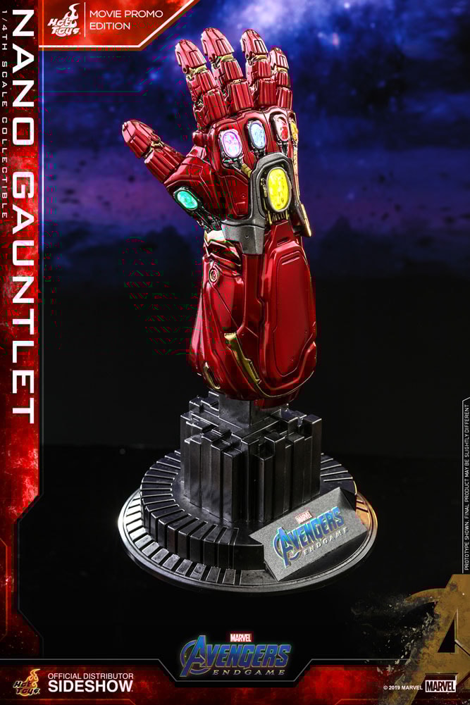 Nano Gauntlet Movie Promo Edition Quarter Scale Collectible Nano Gauntlet Movie Promo Edition Quarter Scale Collectible
