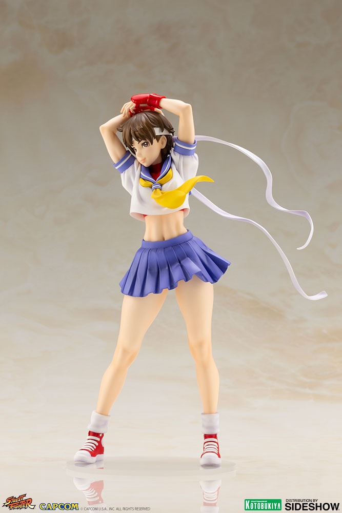 Street Fighter Sakura Round 2 Bishoujo Statue by Kotobukiya