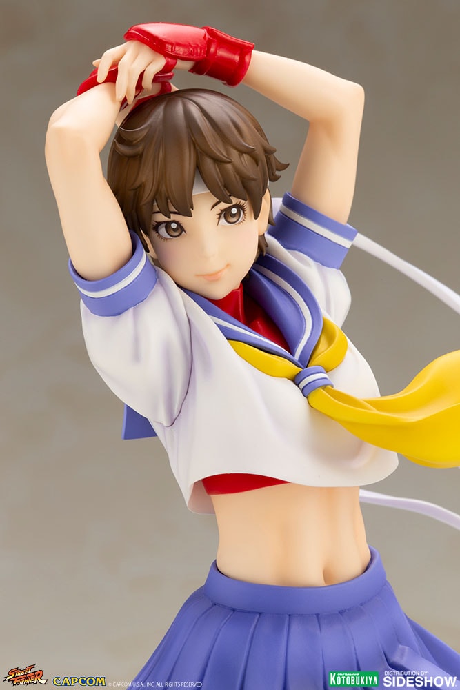 Street Fighter Sakura Round 2 Bishoujo Statue by Kotobukiya