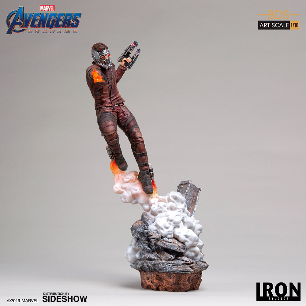 スターロード　フィギュア　iron studios Marvel Star-Lord Statue by Iron Studios | Sideshow Collectibles
