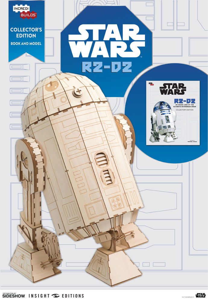Star Wars IncrediBuilds: R2-D2 Collector's Edition Model Kit  (Prototype Shown) View 7