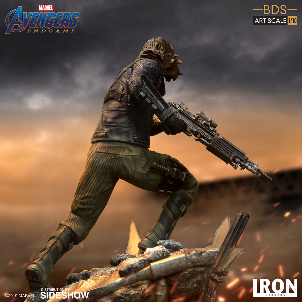 Marvel Winter Soldier 1:10 Scale Statue  (Prototype Shown) View 15