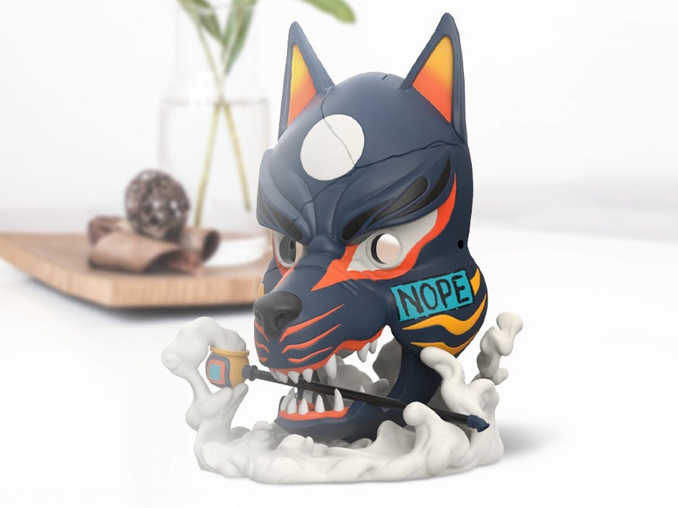 Kitsune Mask (Kurayami Edition) (Prototype Shown) View 1