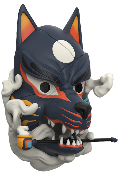 Kitsune Mask (Kurayami Edition)
