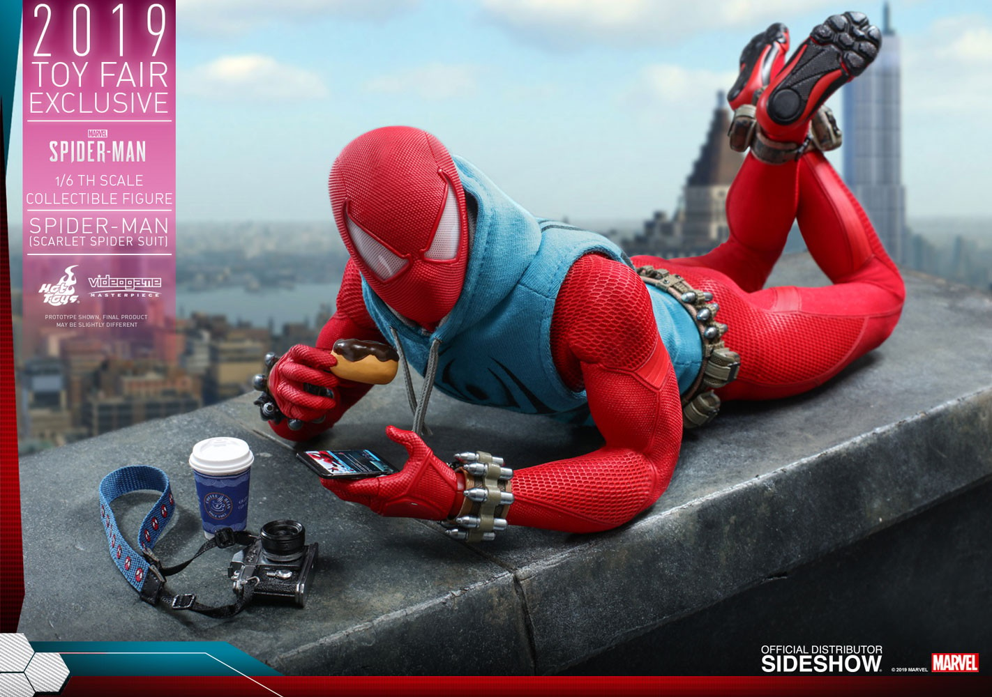 Spider-Man (Scarlet Spider Suit) Exclusive Edition (Prototype Shown) View 1