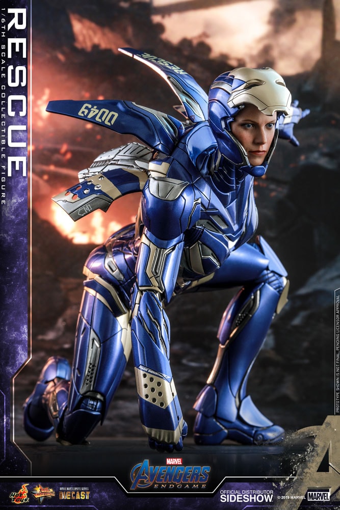 Marvel Rescue Sixth Scale Figure by Hot Toys Sideshow Collectibles