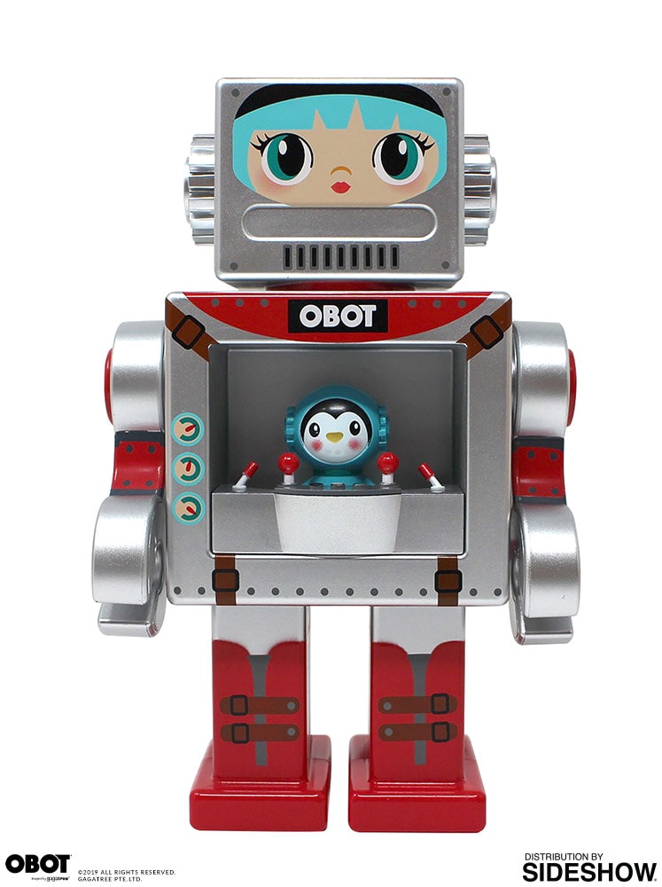 Gagatree Space Girl Silver OBOT Collectible Figure  (Prototype Shown) View 2