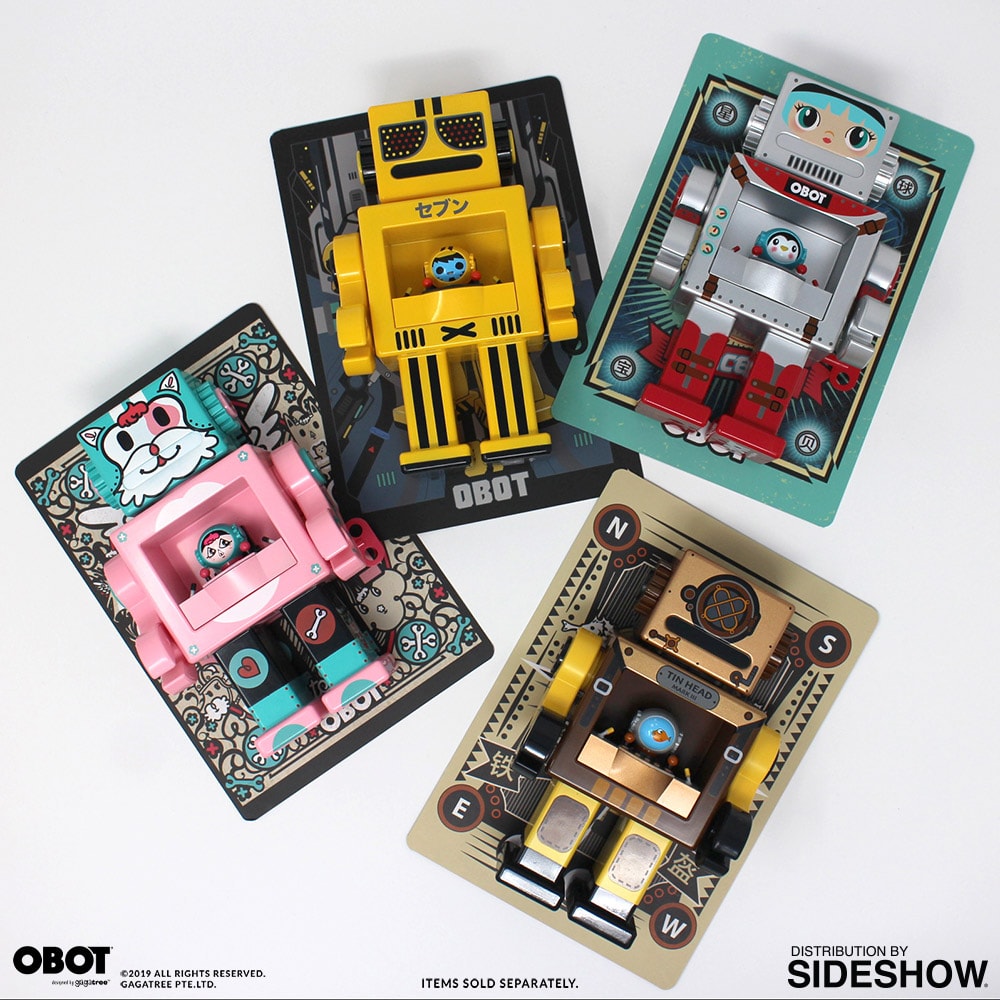 Gagatree Space Girl Silver OBOT Collectible Figure  (Prototype Shown) View 7