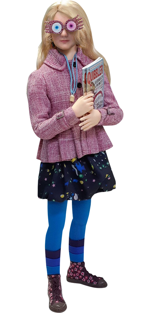 Luna lovegood pink coat clearance