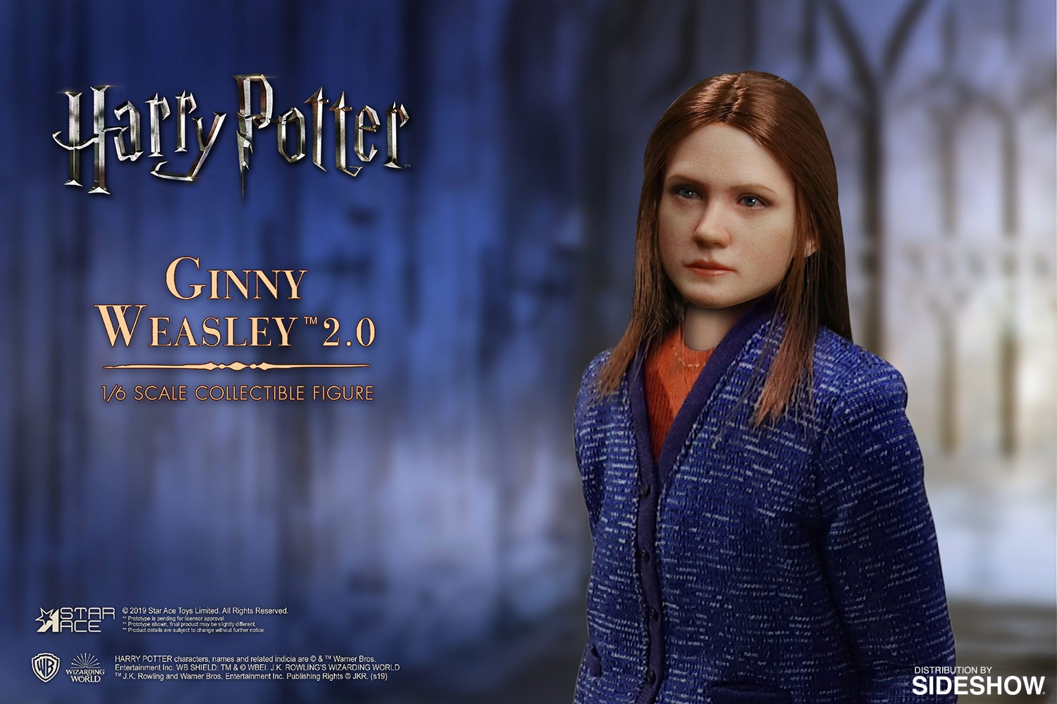 Harry Potter Ginny Weasley (Casual Wear) Sixth Scale Figure  (Prototype Shown) View 3