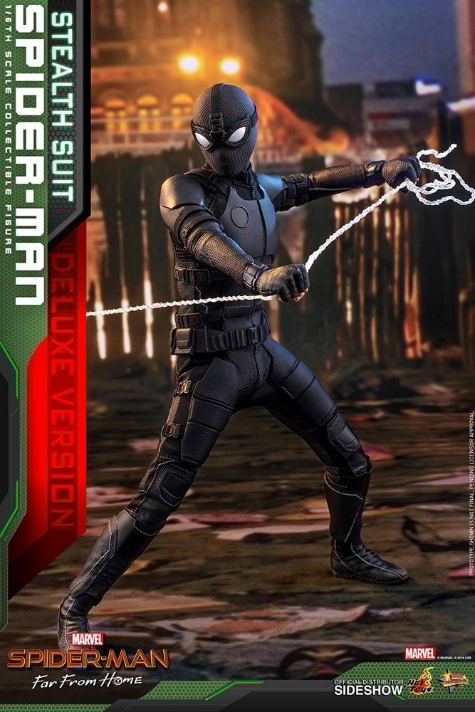 Spider-Man (Stealth Suit) Deluxe Version (Prototype Shown) View 15