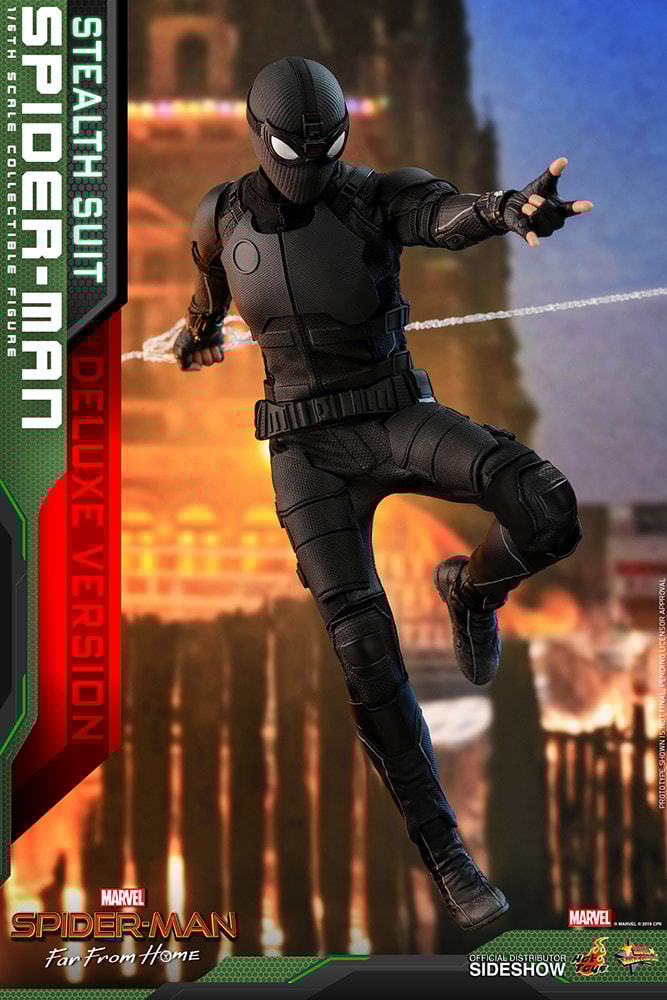 Spider-Man (Stealth Suit) Deluxe Version (Prototype Shown) View 14