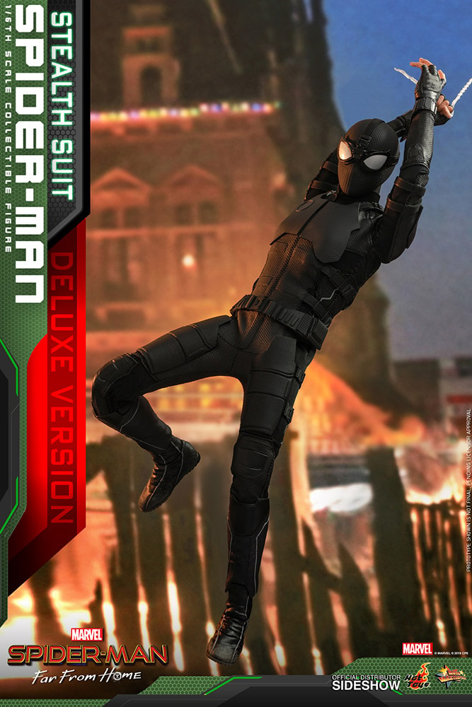Spider-Man (Stealth Suit) Deluxe Version (Prototype Shown) View 11