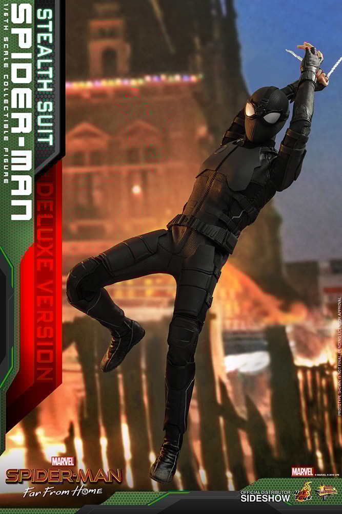 Spider-Man (Stealth Suit) Deluxe Version (Prototype Shown) View 11
