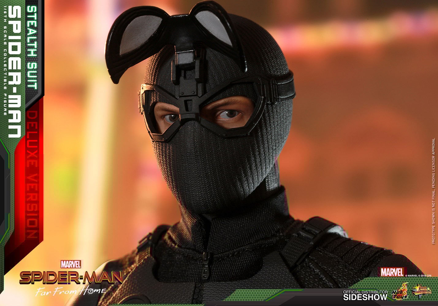 Spider-Man (Stealth Suit) Deluxe Version (Prototype Shown) View 6