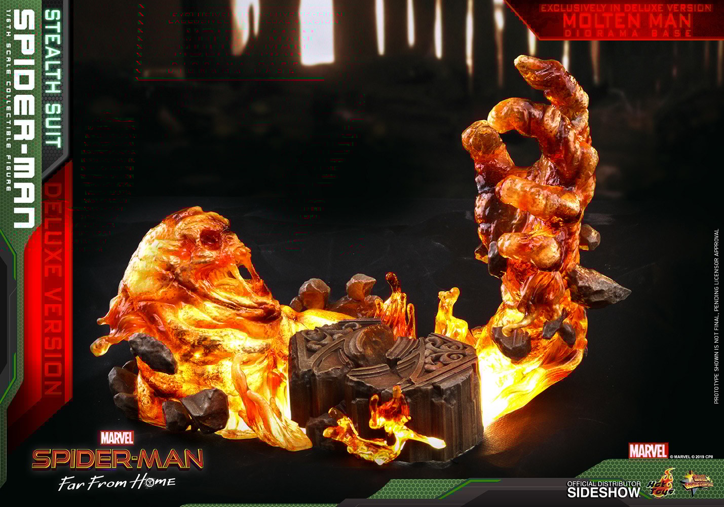 Spider-Man (Stealth Suit) Deluxe Version (Prototype Shown) View 5