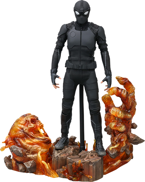 Spider-Man (Stealth Suit) Deluxe Version (Prototype Shown) View 23