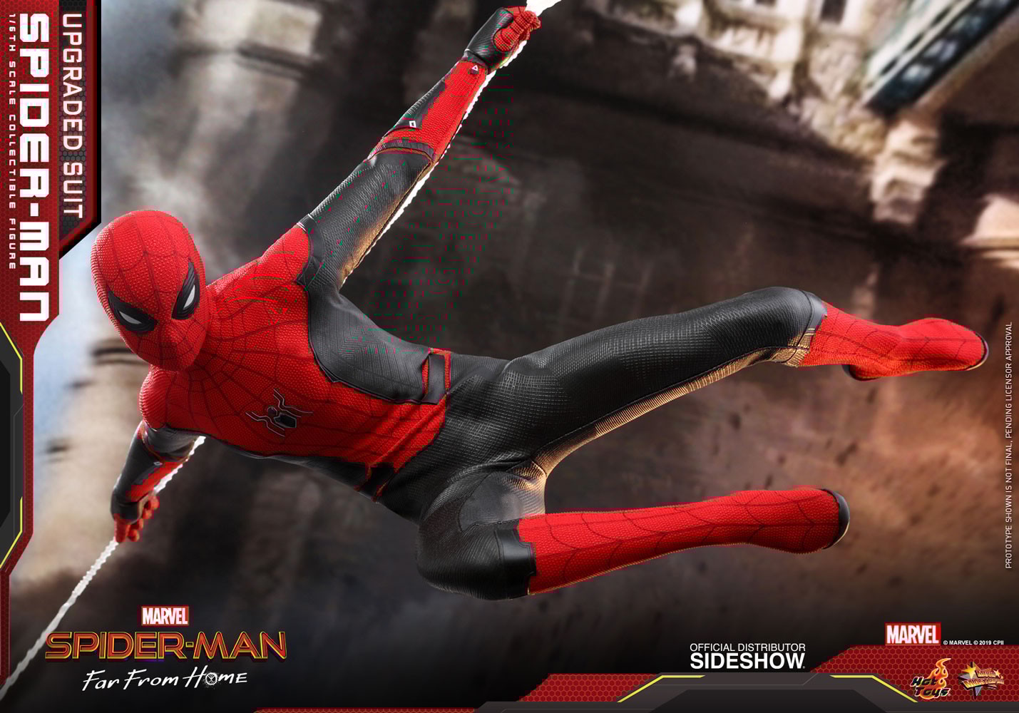 Spider-Man Upgraded Suit 1/6 Scale Figure | Sideshow