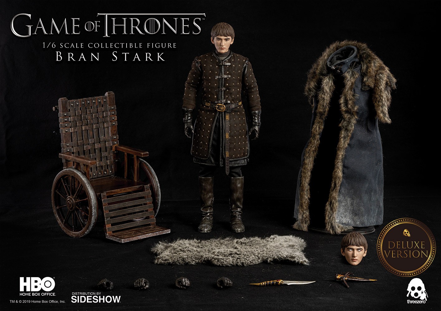 Game of Thrones Bran Stark (Deluxe Version) Sixth Scale Figure  (Prototype Shown) View 1