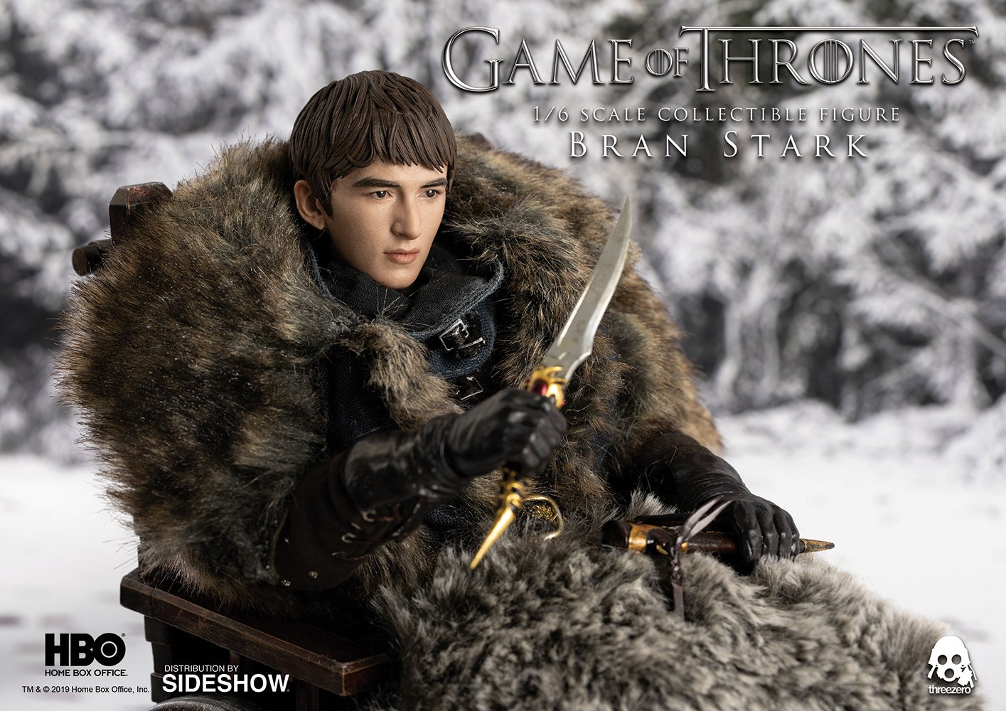 Game of Thrones Bran Stark (Deluxe Version) Sixth Scale Figure  (Prototype Shown) View 8