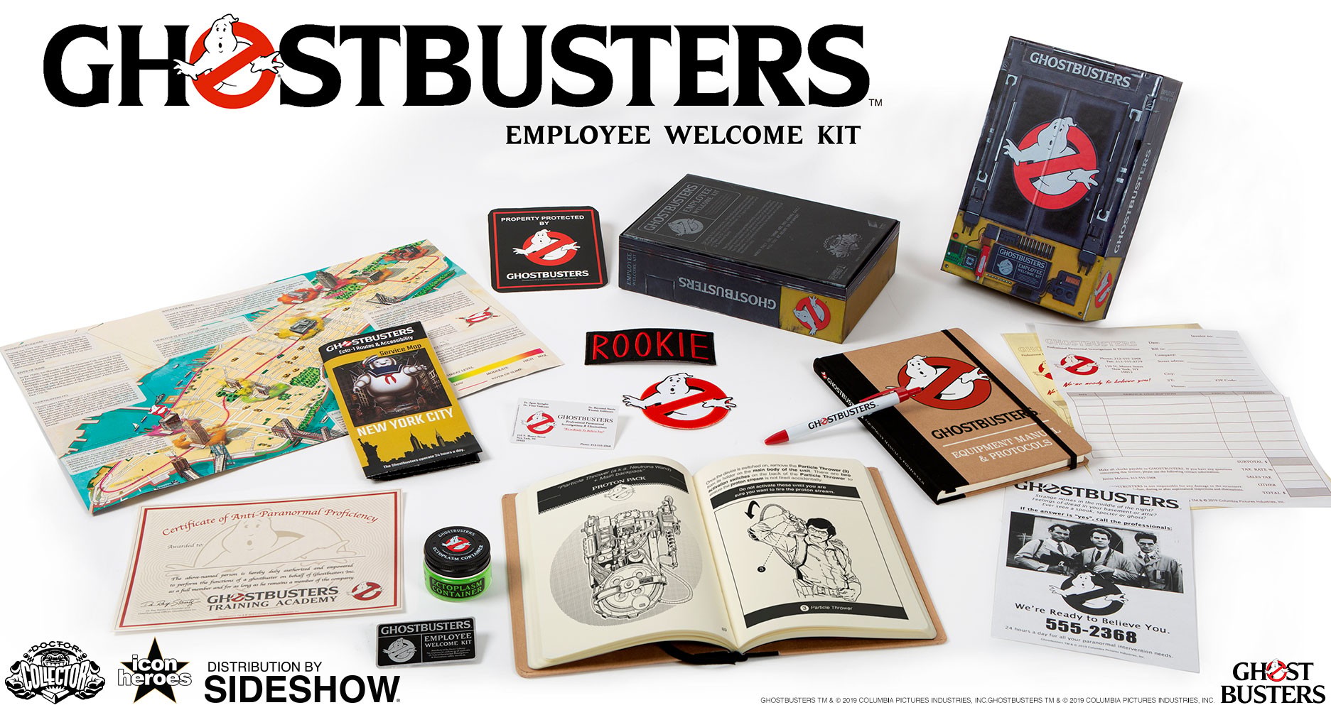 Ghostbusters Employee Welcome Kit | Sideshow Collectibles