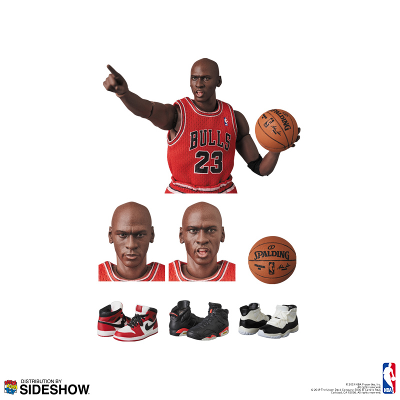 Action Figure Jogador de Basquete Michael Jeffrey Jordan: Chicago Bulls NBA  Escala 1/9 - MKP - Toyshow Tudo de Marvel DC Netflix Geek Funko Pop  Colecionáveis