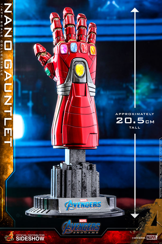 Marvel Nano Gauntlet Quarter Scale Figure  (Prototype Shown) View 4