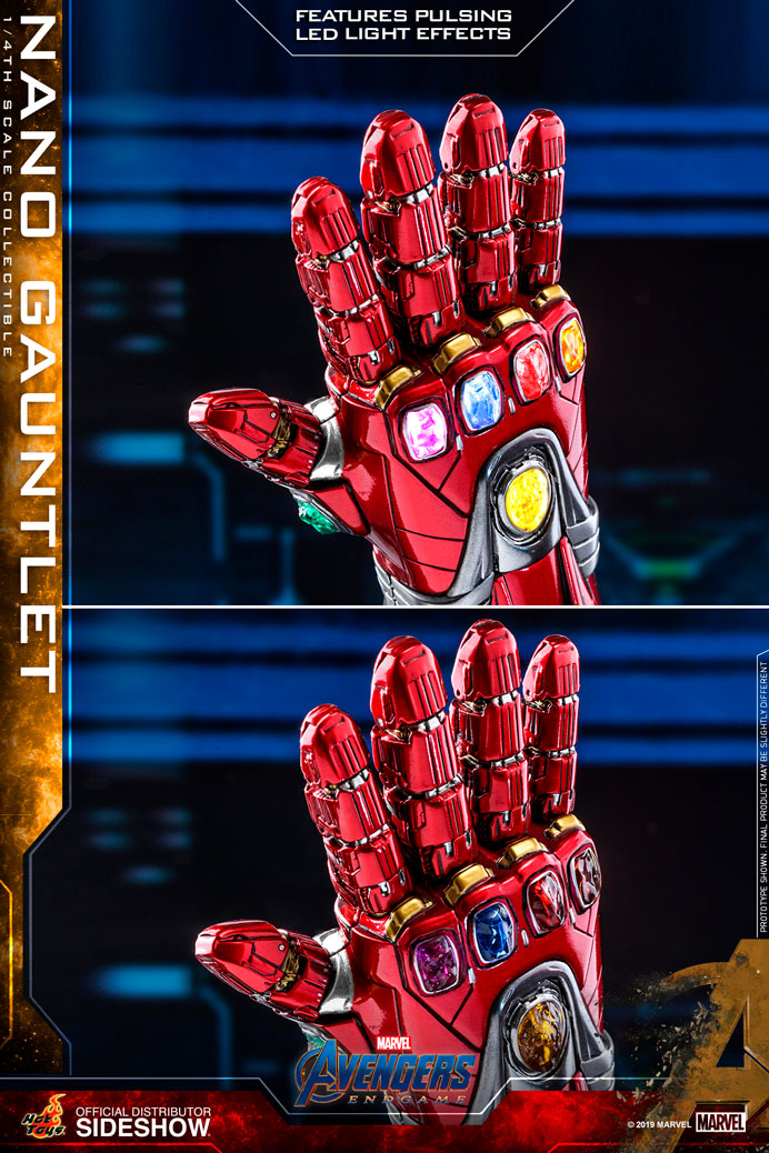 Marvel Nano Gauntlet Quarter Scale Figure  (Prototype Shown) View 8