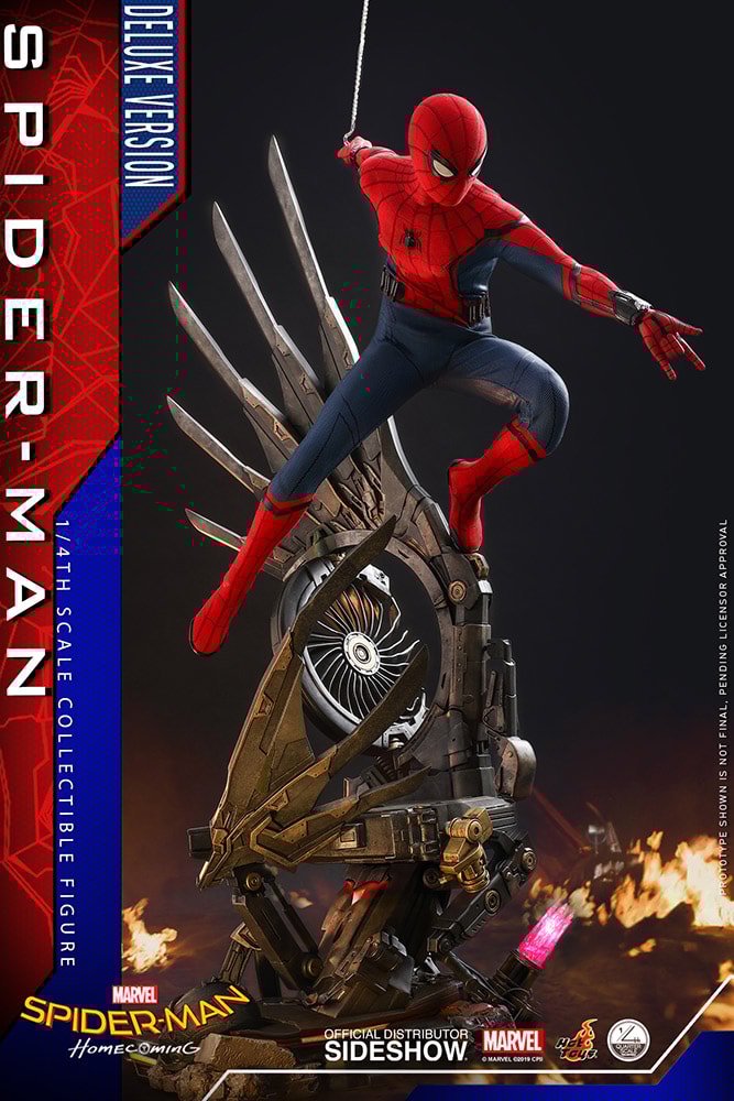 Spider Man Deluxe Version Quarter Scale Figure Sideshow Collectibles