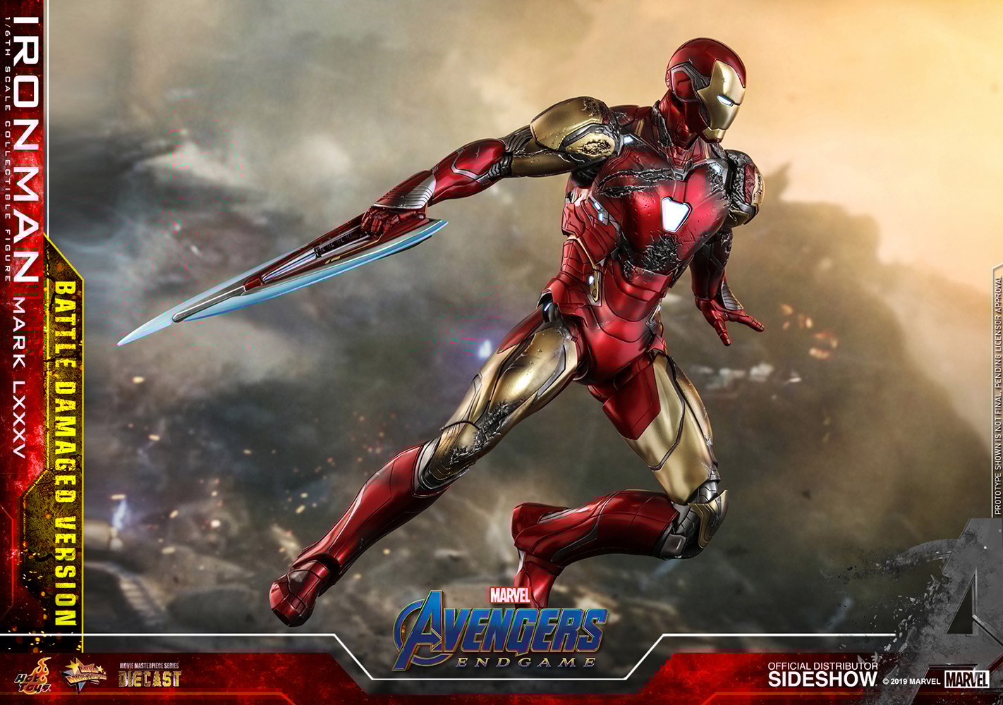 Iron Man Mark LXXXV (Battle Damaged Version) Collector Edition (Prototype Shown) View 13