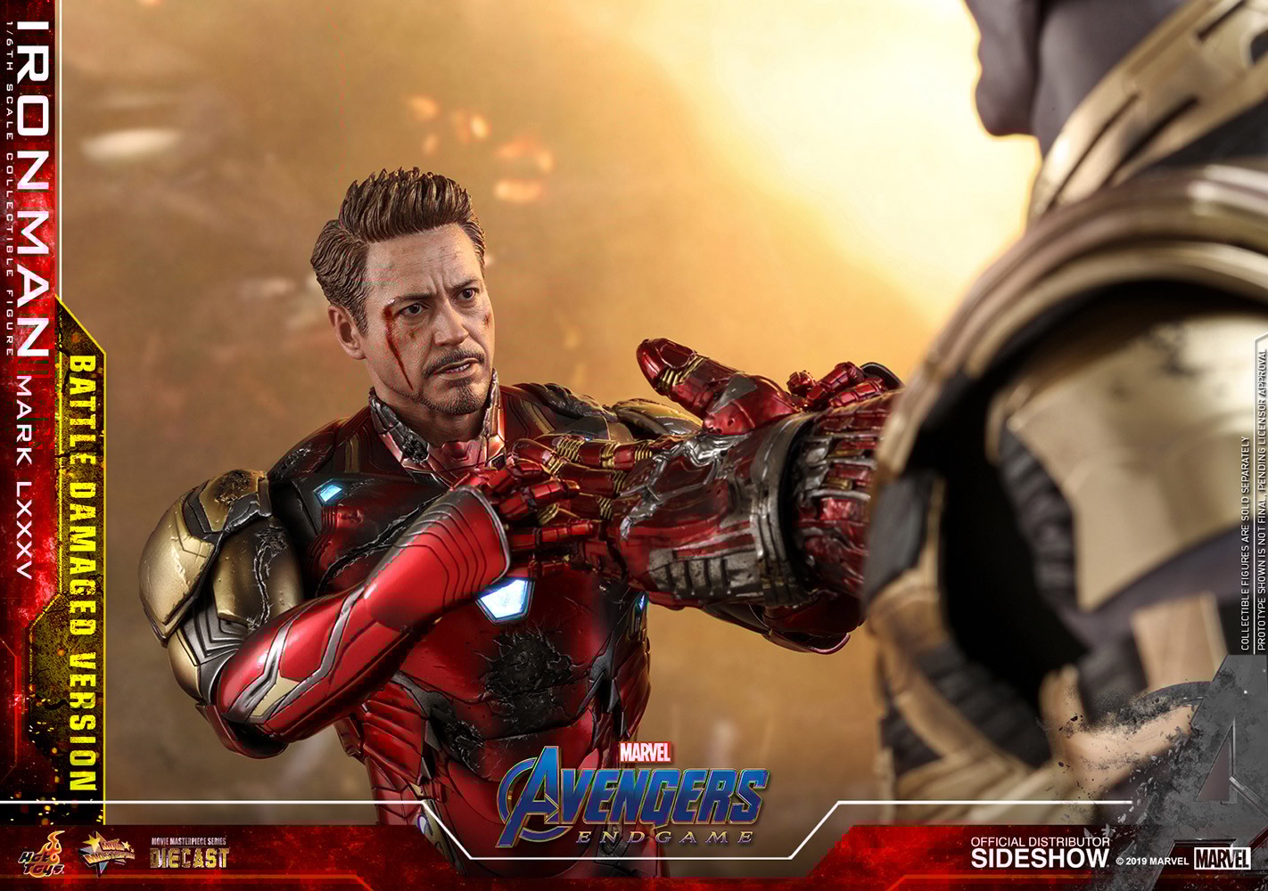 Iron Man Mark LXXXV (Battle Damaged Version) Collector Edition (Prototype Shown) View 9