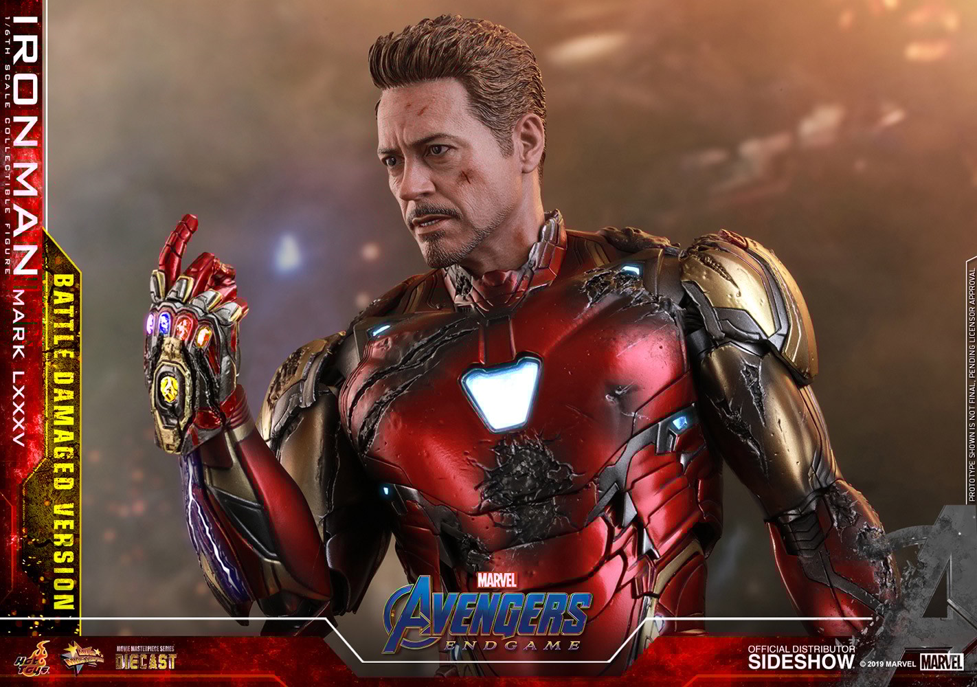 Iron Man Mark LXXXV Battle Damaged Version Special Edition Sixth