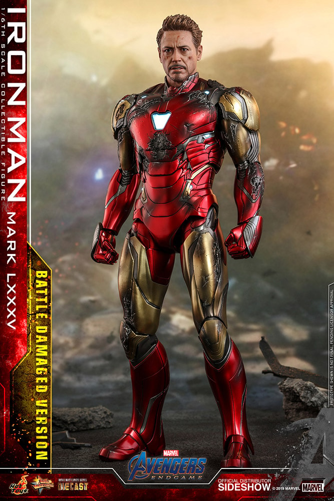 Iron Man Mark LXXXV (Battle Damaged Version) Special Edition Exclusive Edition (Prototype Shown) View 1