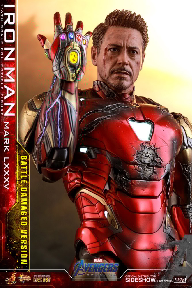 Iron Man Mark LXXXV (Battle Damaged Version) Special Edition Exclusive Edition (Prototype Shown) View 20