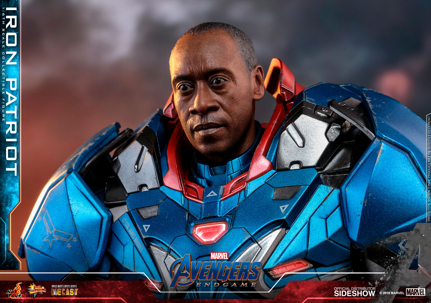 Hot toys iron patriot endgame hot sale